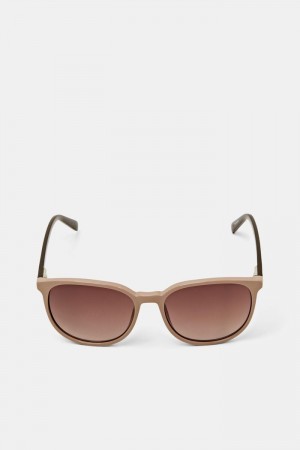 Dámské Sluneční Brýle Esprit Gradient Square Framed Béžový | YPS659837
