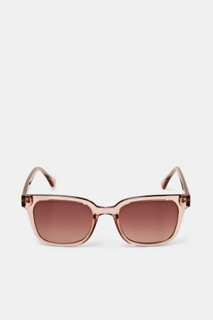 Dámské Sluneční Brýle Esprit Square Frame Růžové | AHM248357