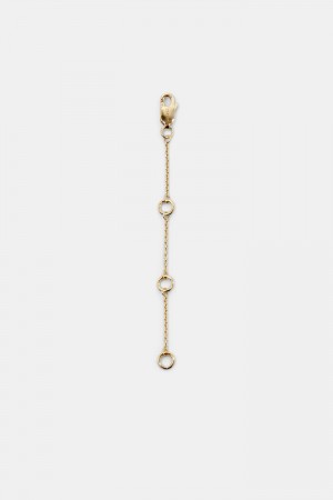 Dámské Šperky Esprit Gold Necklace Extension Chain Zlaté | FSP925641
