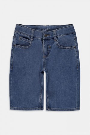 Dětské Kraťasy Esprit Denim Blankyt | FJC807361