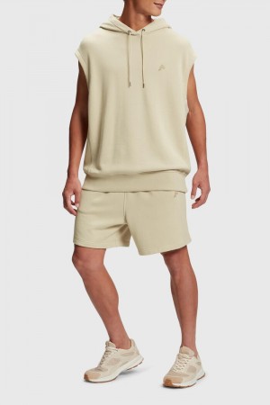 Pánské Kraťasy Esprit Color Dolphin Drawstring Hnědé | XMR257809