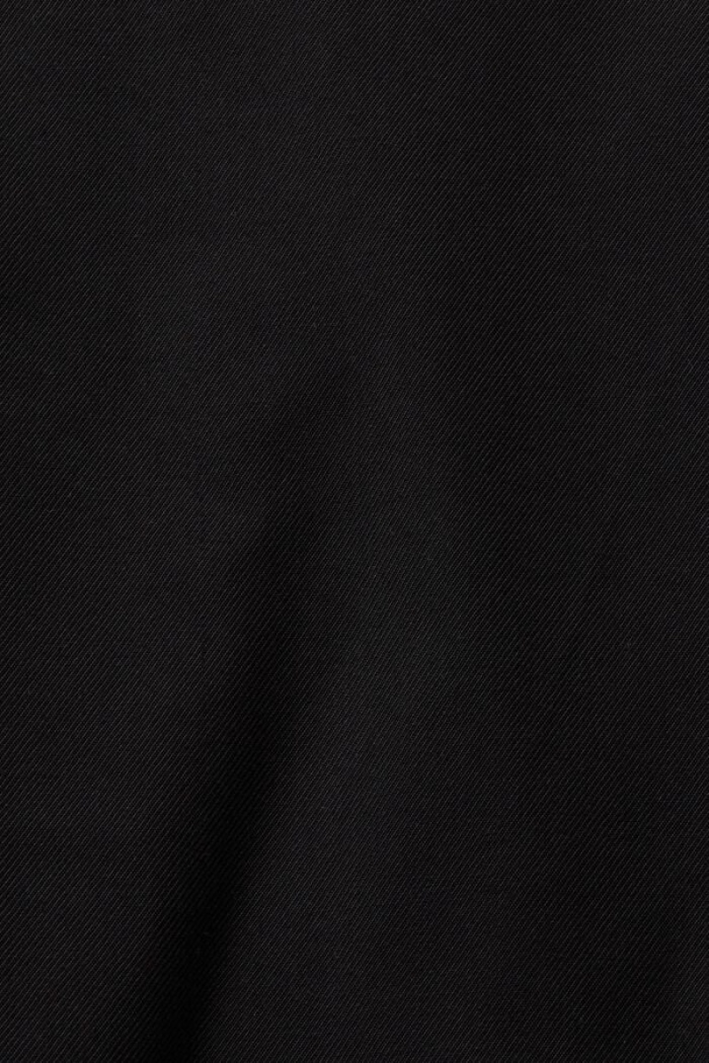 Dámské Blejzry Esprit Oversized Single-breasted Černé | VIC834162