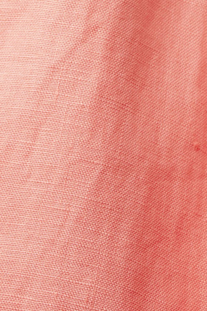 Dámské Blouses Esprit Bez Rukávů Linen Babydoll Koralove | YFA480137