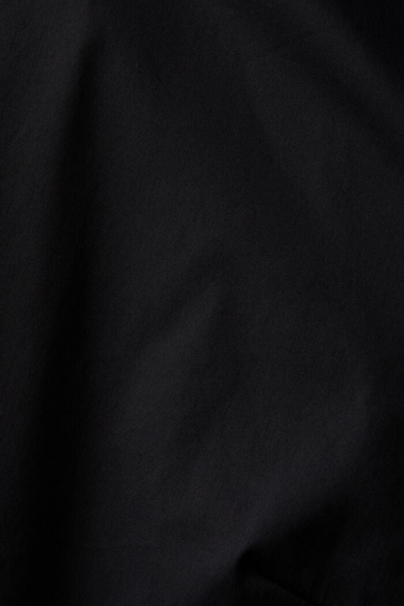 Dámské Blouses Esprit Poplin Černé | DHE201385
