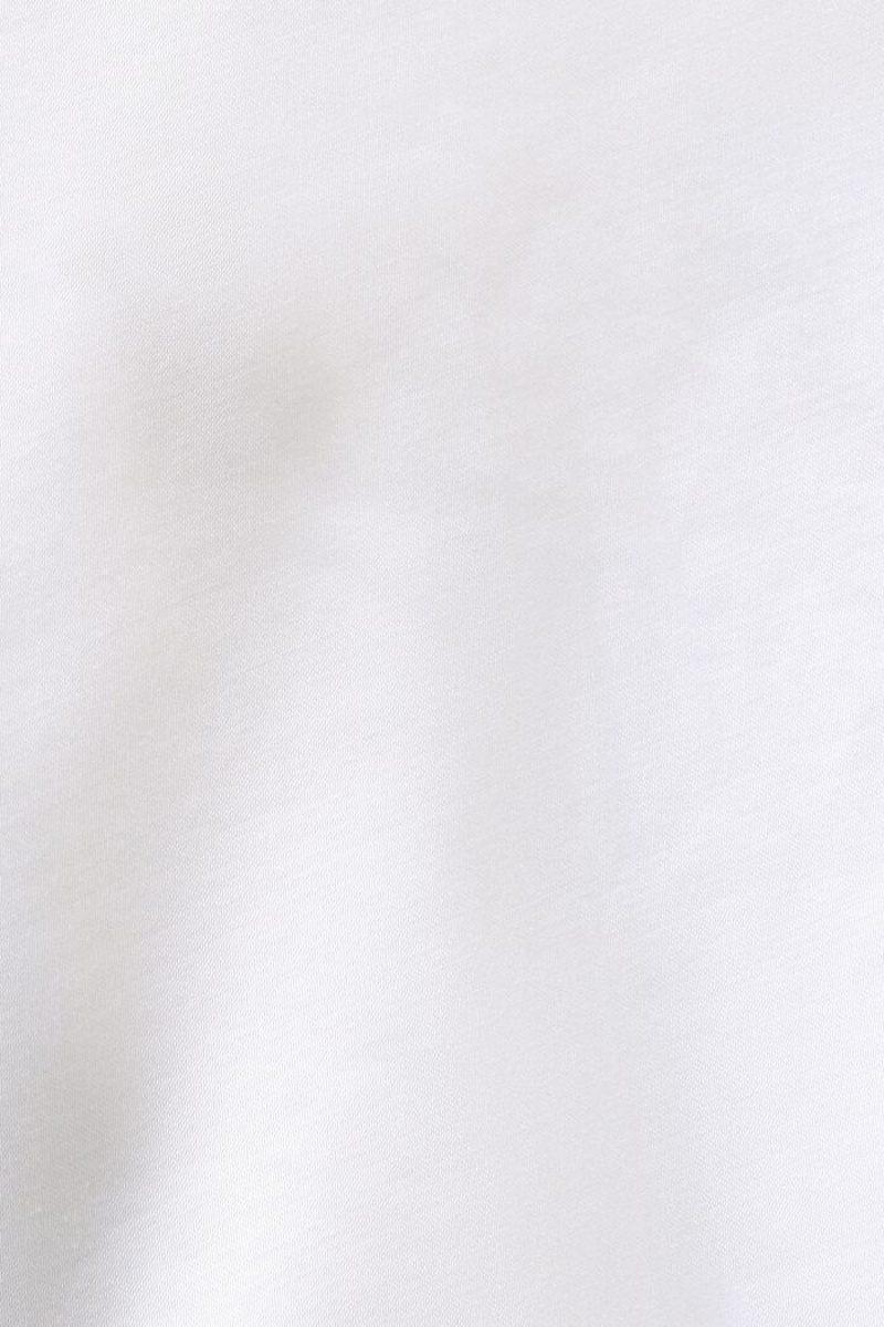 Dámské Blouses Esprit Satin Bílé | IKM813642