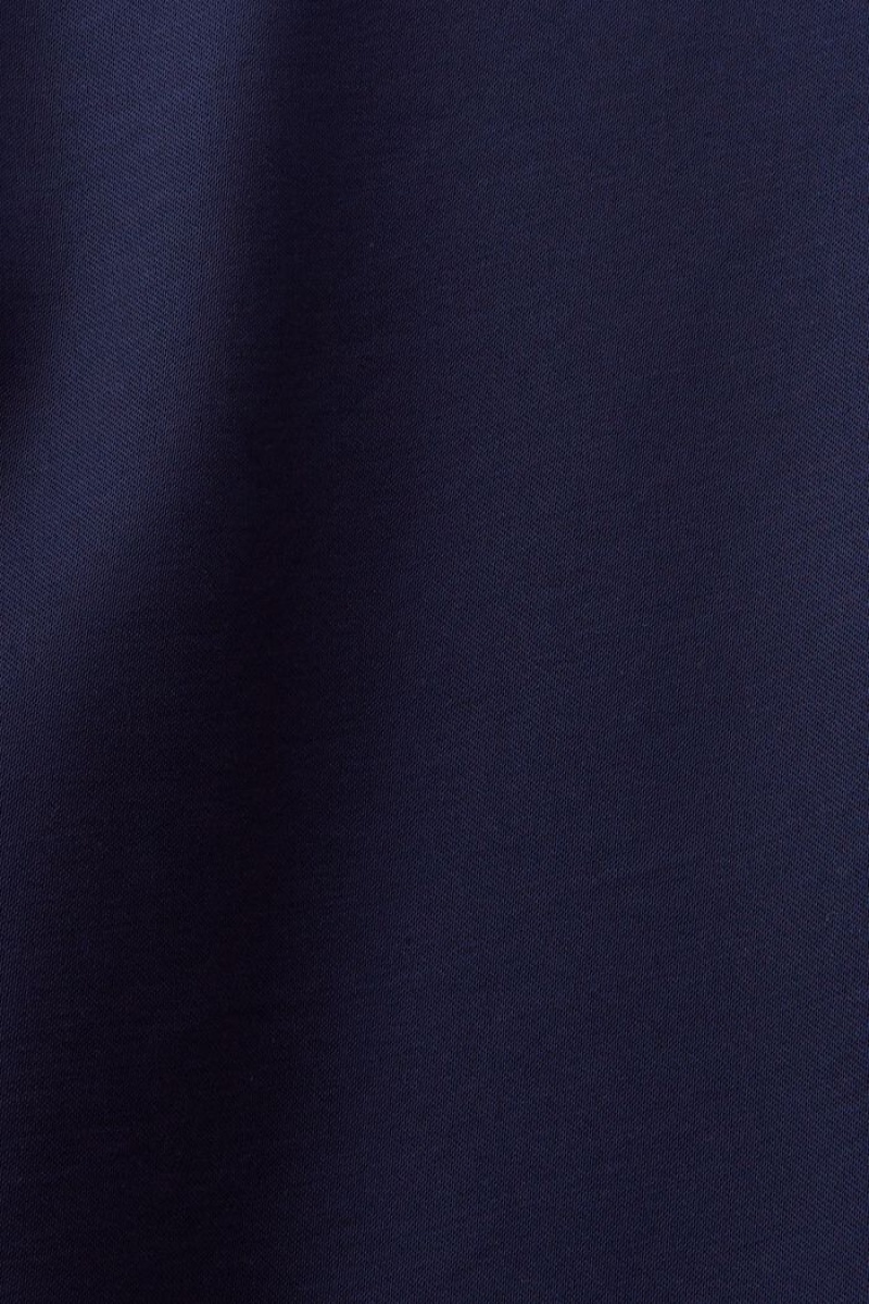 Dámské Blouses Esprit Satin Tmavě Blankyt | LUG068742