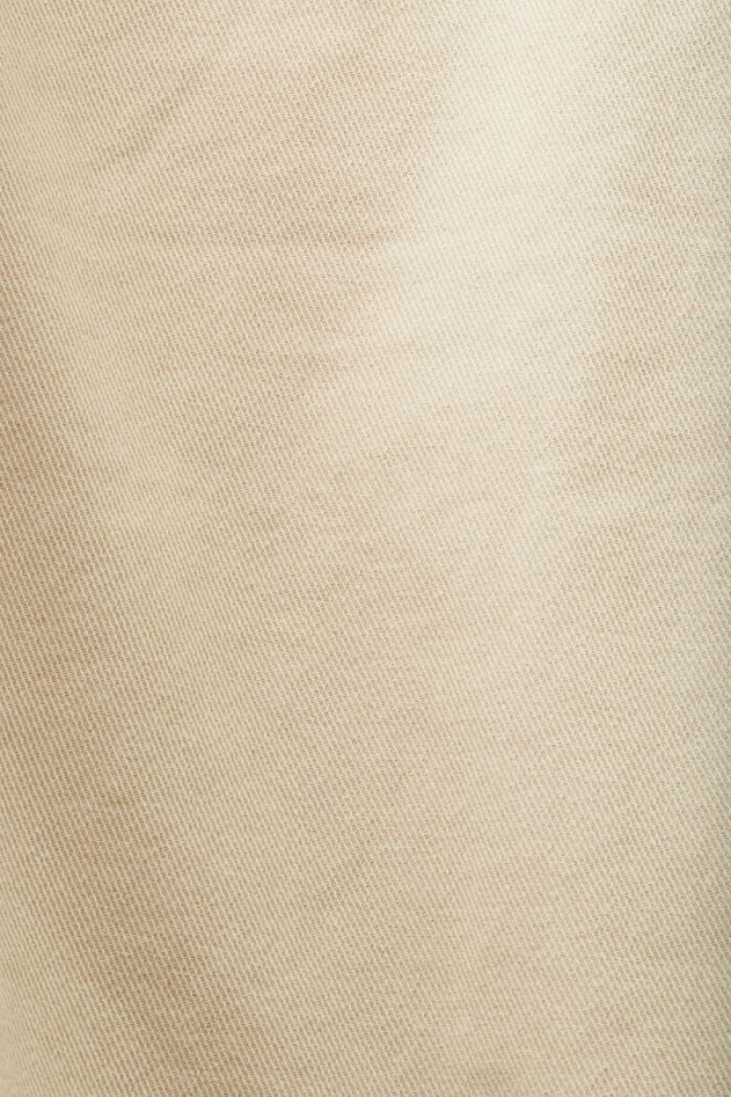 Dámské Bundy Esprit Lehké Shacket With Recycled Padding Hnědé | FEQ298637