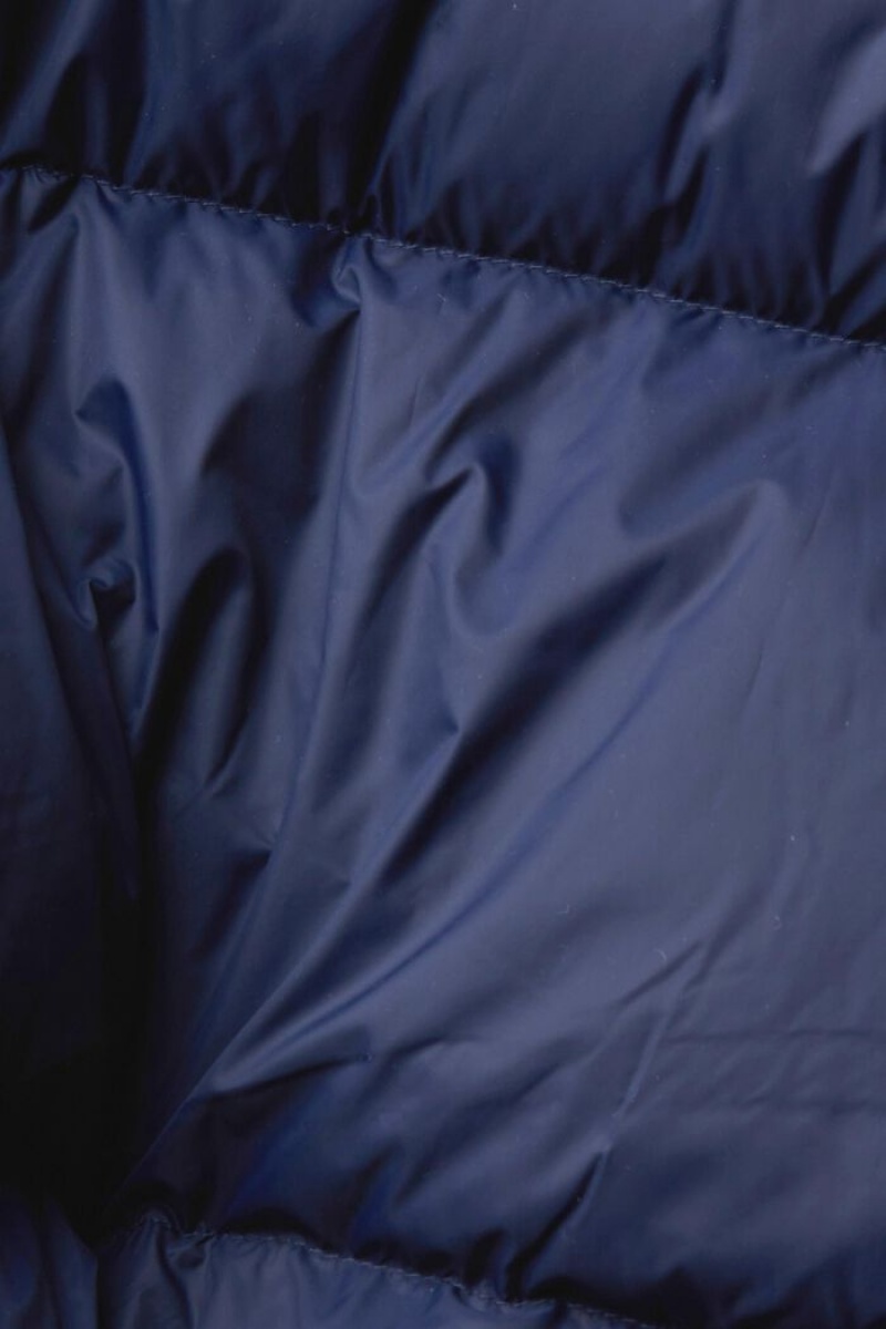 Dámské Bundy Esprit Prošívaný With Recycled Down Filling Tmavě Blankyt | VNE124650