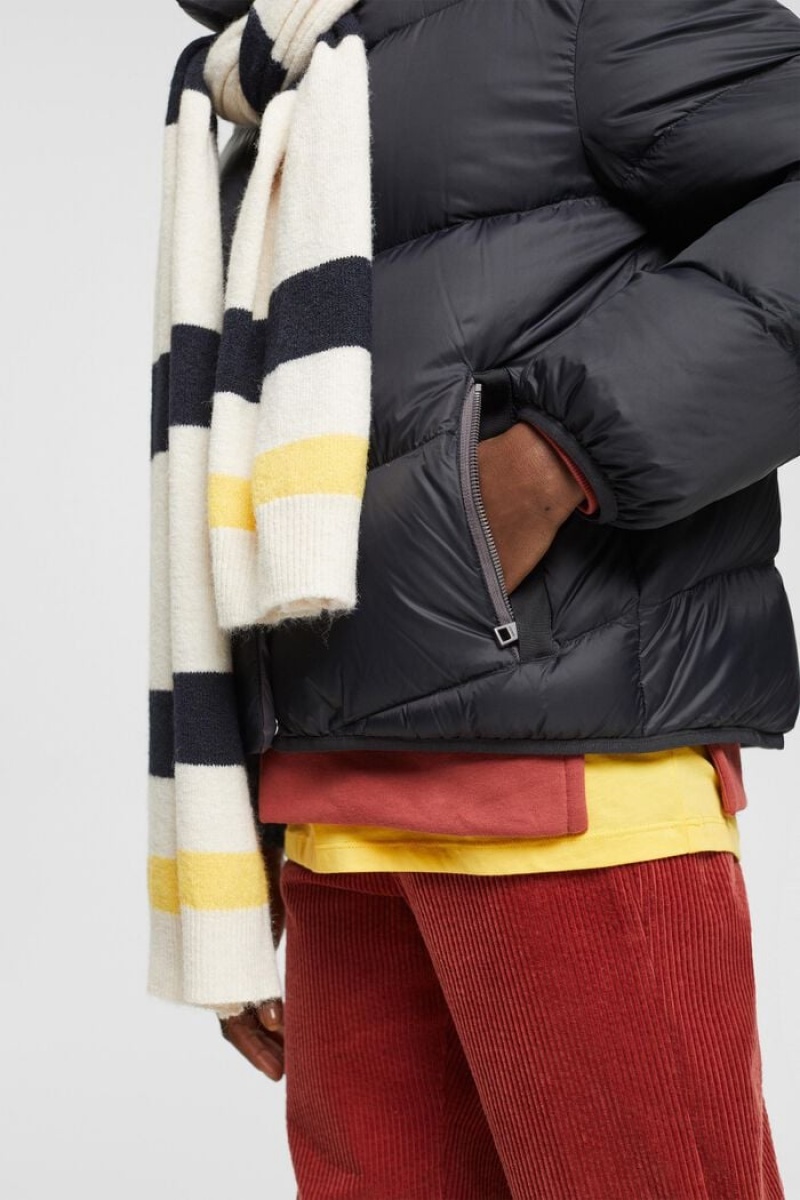 Dámské Bundy Esprit Prošívaný With Recycled Down Filling Černé | DLO857624