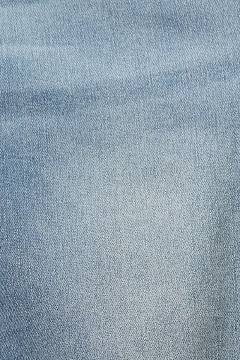 Dámské Džíny Esprit Hubená Fit Blankyt Světle | QSV467938