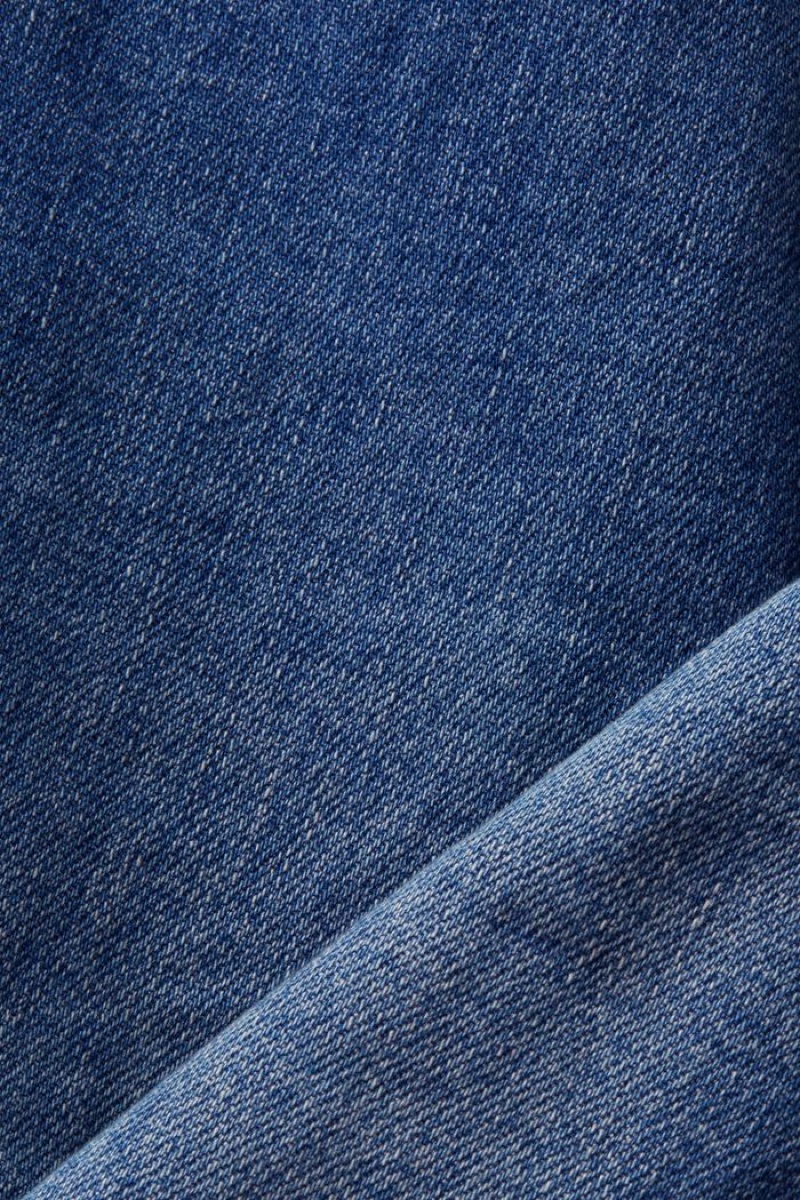 Dámské Džíny Esprit Slim Fit Stretch Blankyt Světle | AWI250716