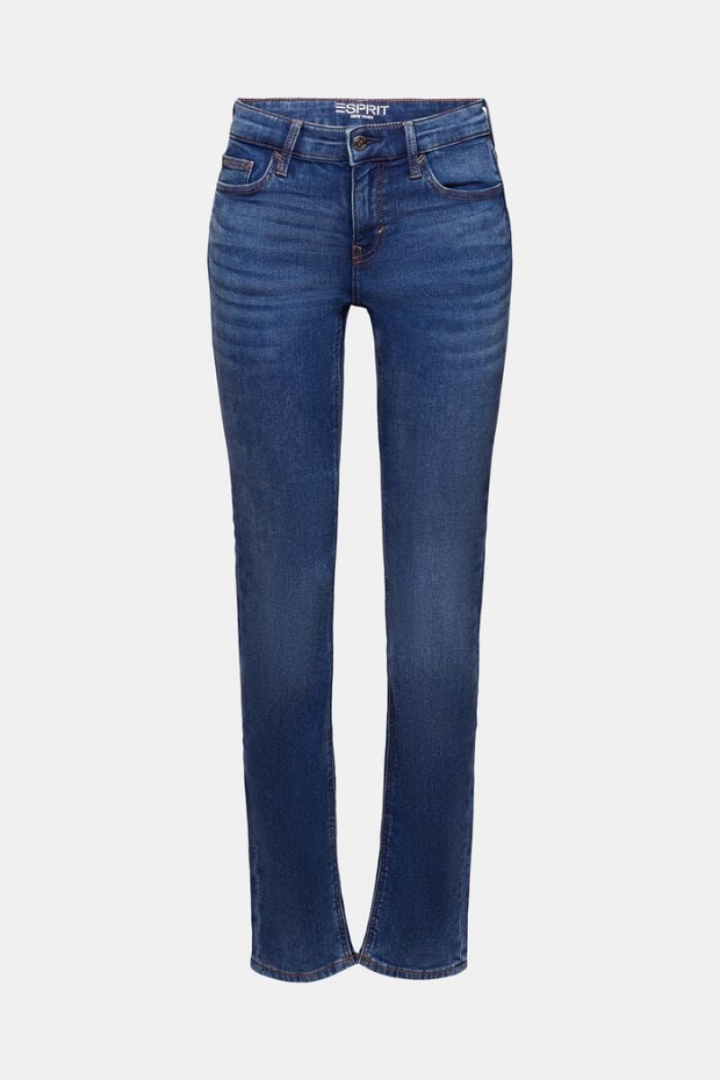 Dámské Džíny Esprit Slim Fit Stretch Blankyt Světle | AWI250716