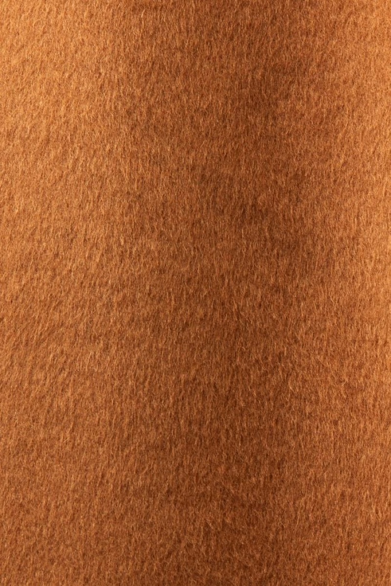 Dámské Kabáty Esprit Vlna Cashmere Hnědé | XJD863910