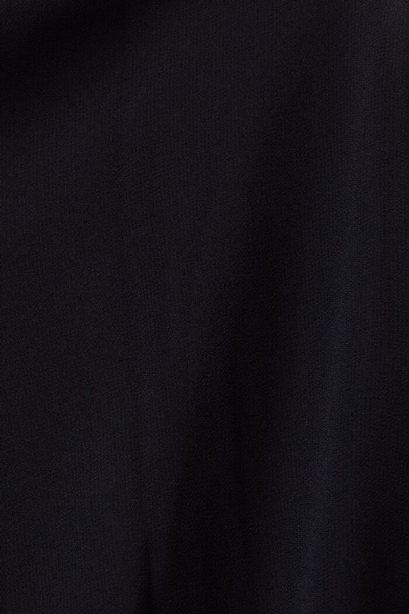 Dámské Kardigan Esprit Chiffon Shawl-style Černé | AOU415927