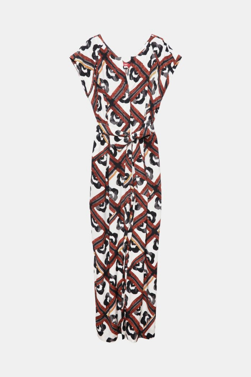 Dámské Kombinéza Esprit Long Patterned Viacfarebný | JXZ726953