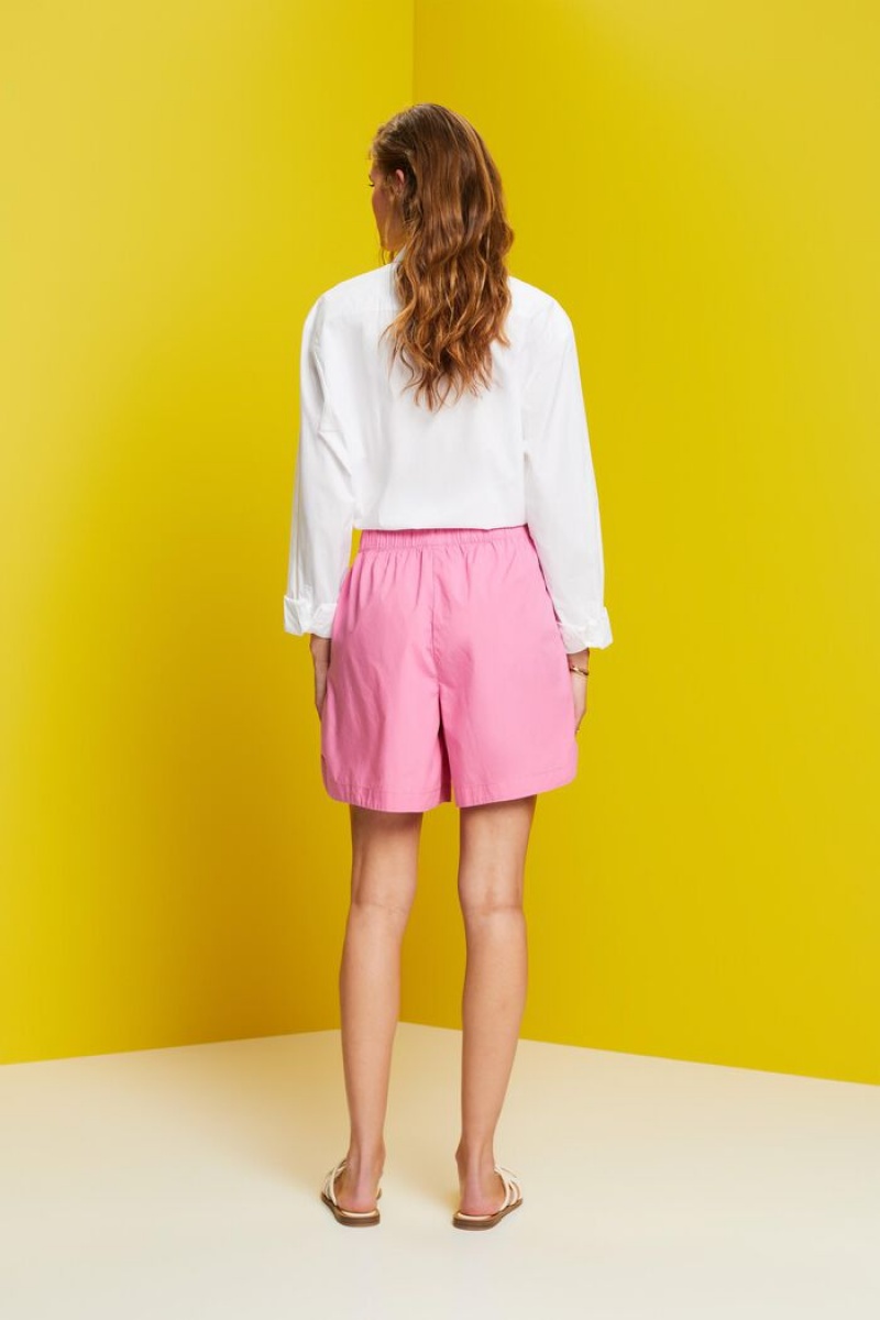 Dámské Kraťasy Esprit Pull-on,100% Bavlněné Fialové | OBX791345