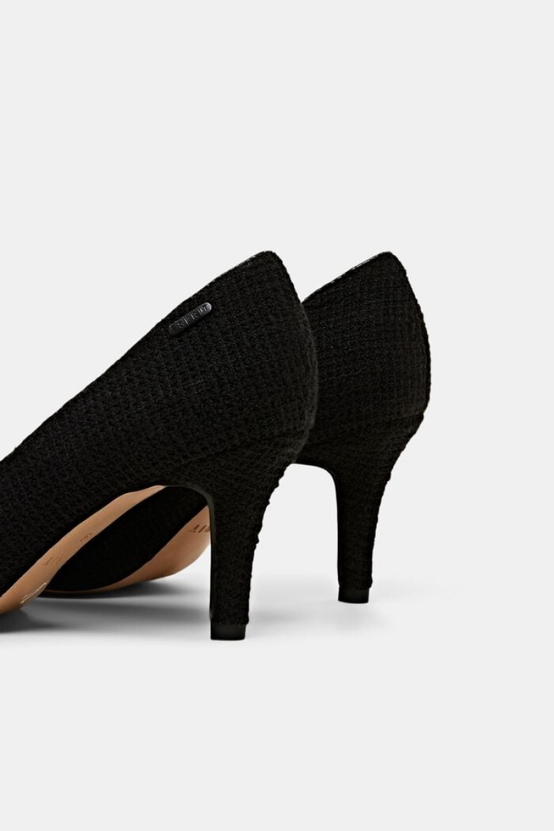 Dámské Lodičky Esprit Bouclé Černé | CTB425869