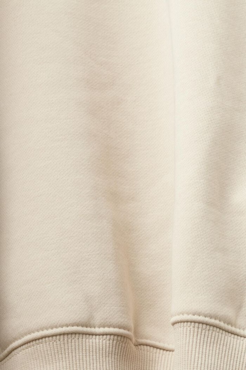 Dámské Mikiny Esprit Cropped Světle Šedé Hnědé | LKR365289