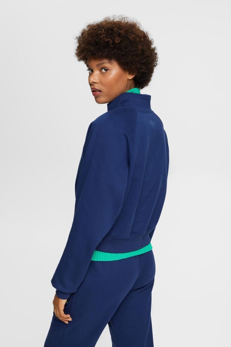 Dámské Mikiny Esprit Half-zip Blankyt | ULV890514