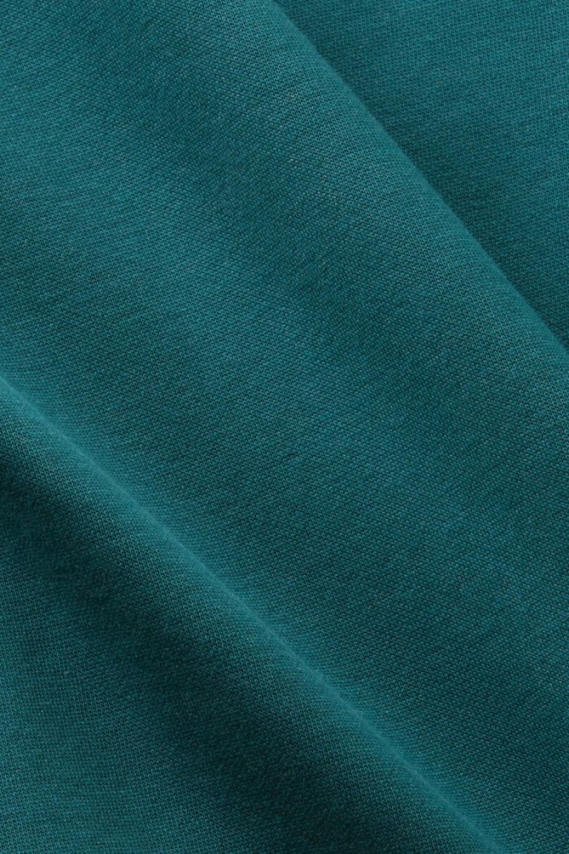 Dámské Mikiny Esprit Logo Tyrkysové Zelene | QEH251397