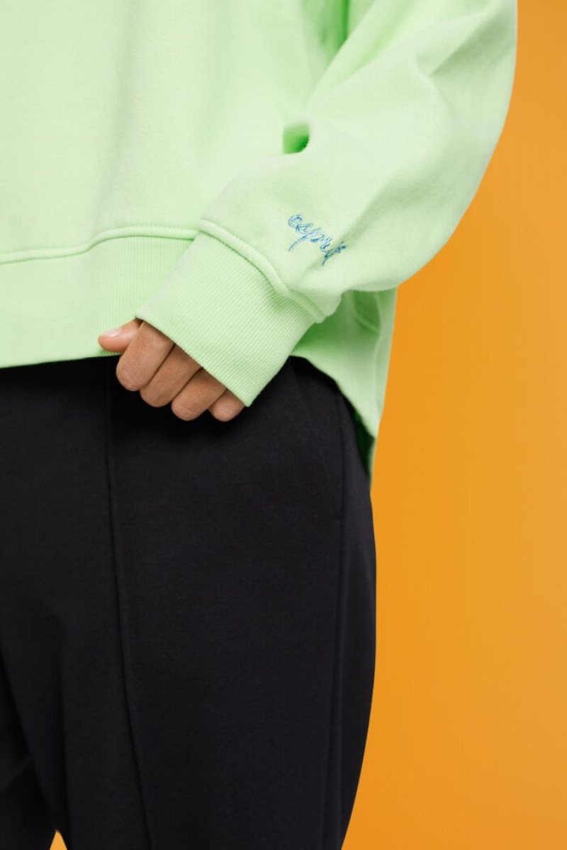Dámské Mikiny Esprit Oversized Oranžové Zelene | SEY809163