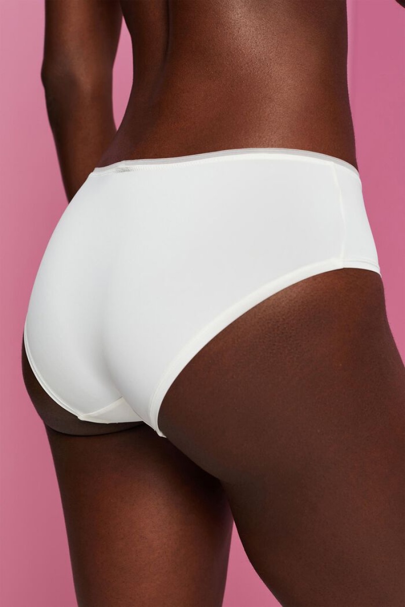 Dámské Noční Prádlo Esprit Microfiber Hipster Bílé | ONJ564319