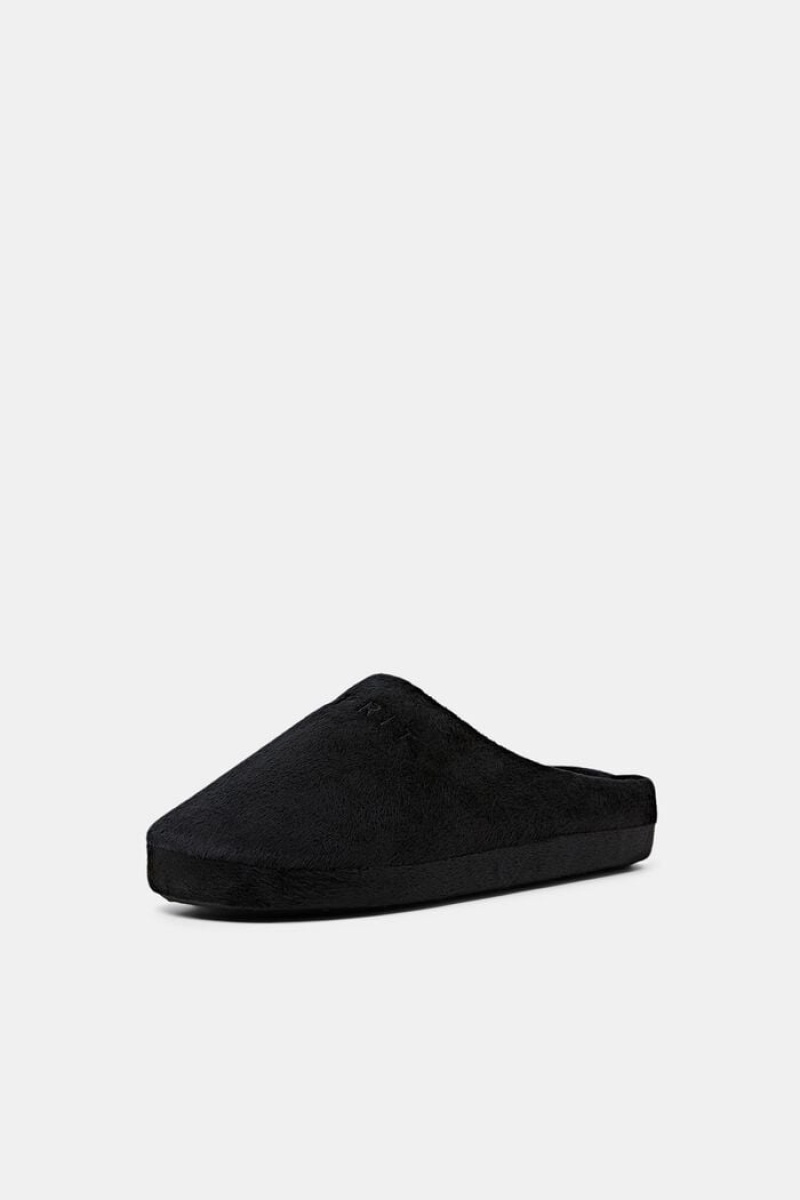 Dámské Pantofle Esprit Basic Home Černé | PSO398420