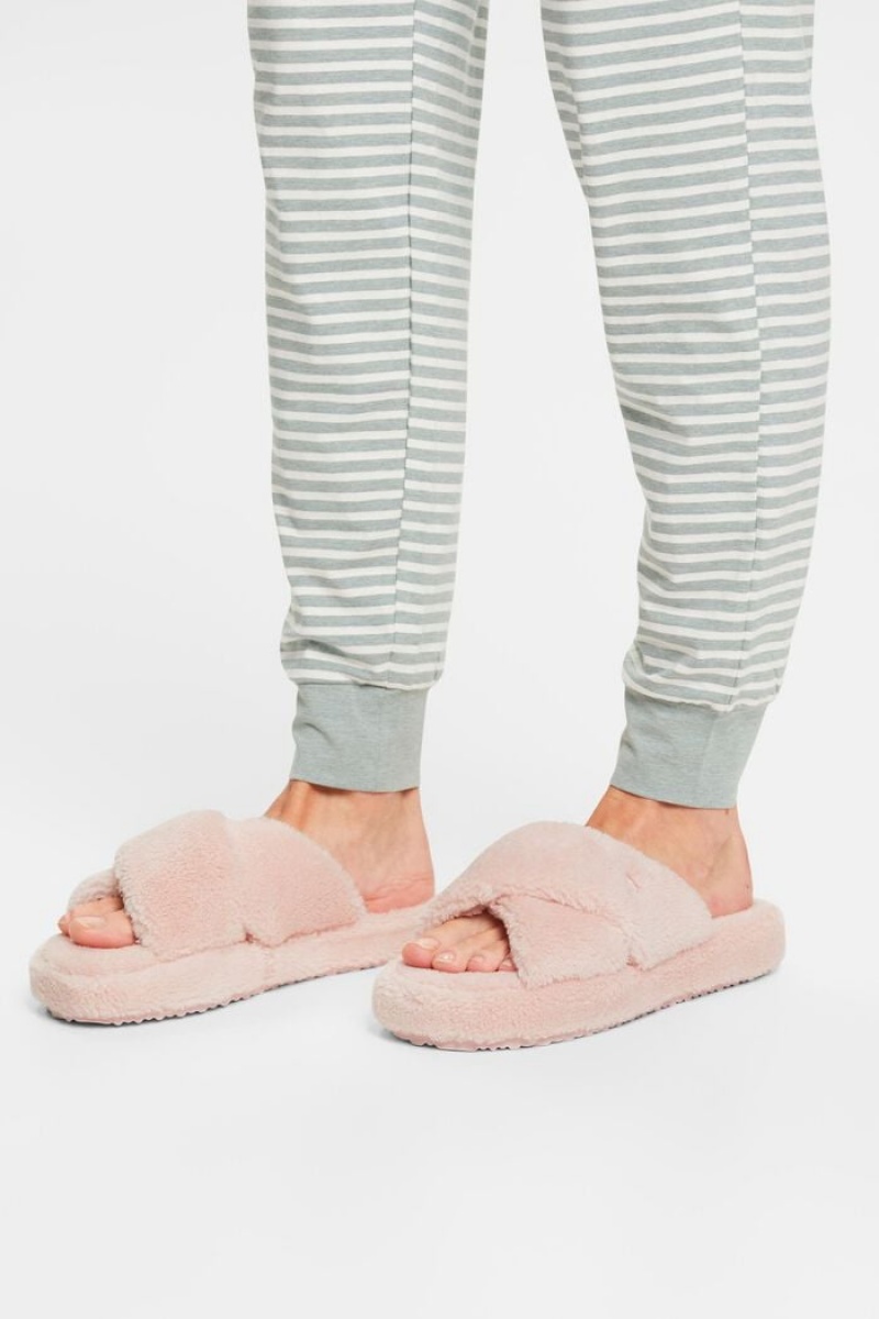 Dámské Pantofle Esprit Open-toe Home Růžové | WFV938216
