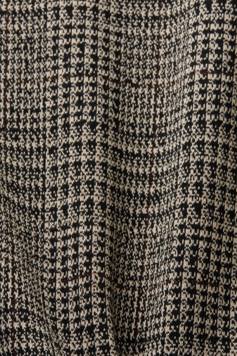 Dámské Sukně Esprit Checkered Mini Šedé | IFN725613