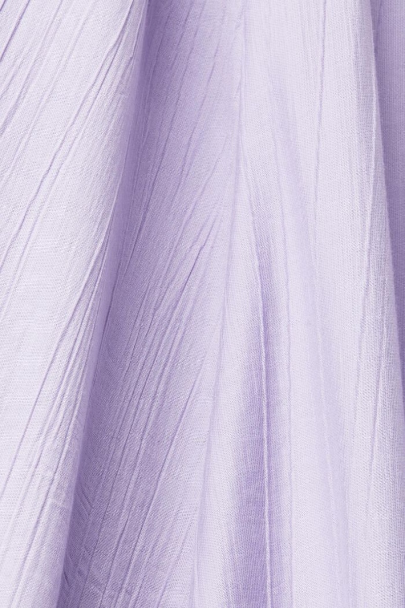 Dámské Sukně Esprit Crinkled Midi Levandule | OVN532048