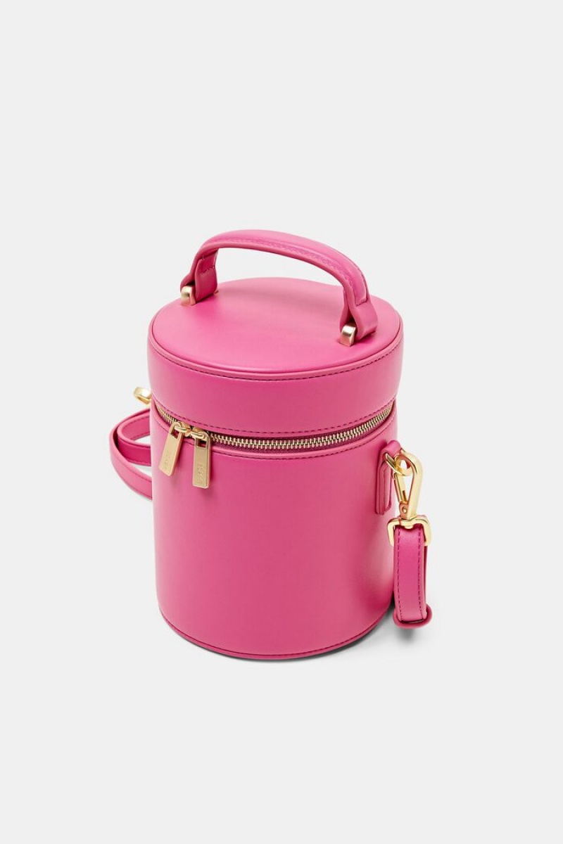 Dámské Tašky Esprit Cylindrical Bucket Růžové | NXE936817