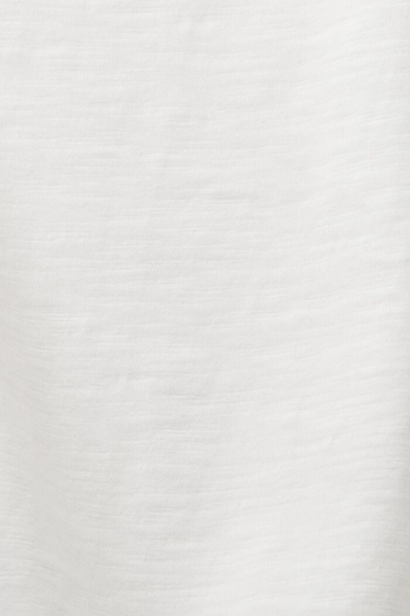 Dámské Topy Esprit Jersey Long-sleeve Bílé | UOW170954