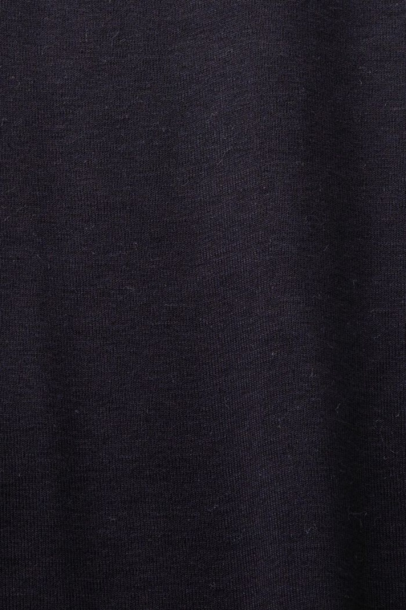 Dámské Topy Esprit Organic Bavlněné Černé | YLJ683905