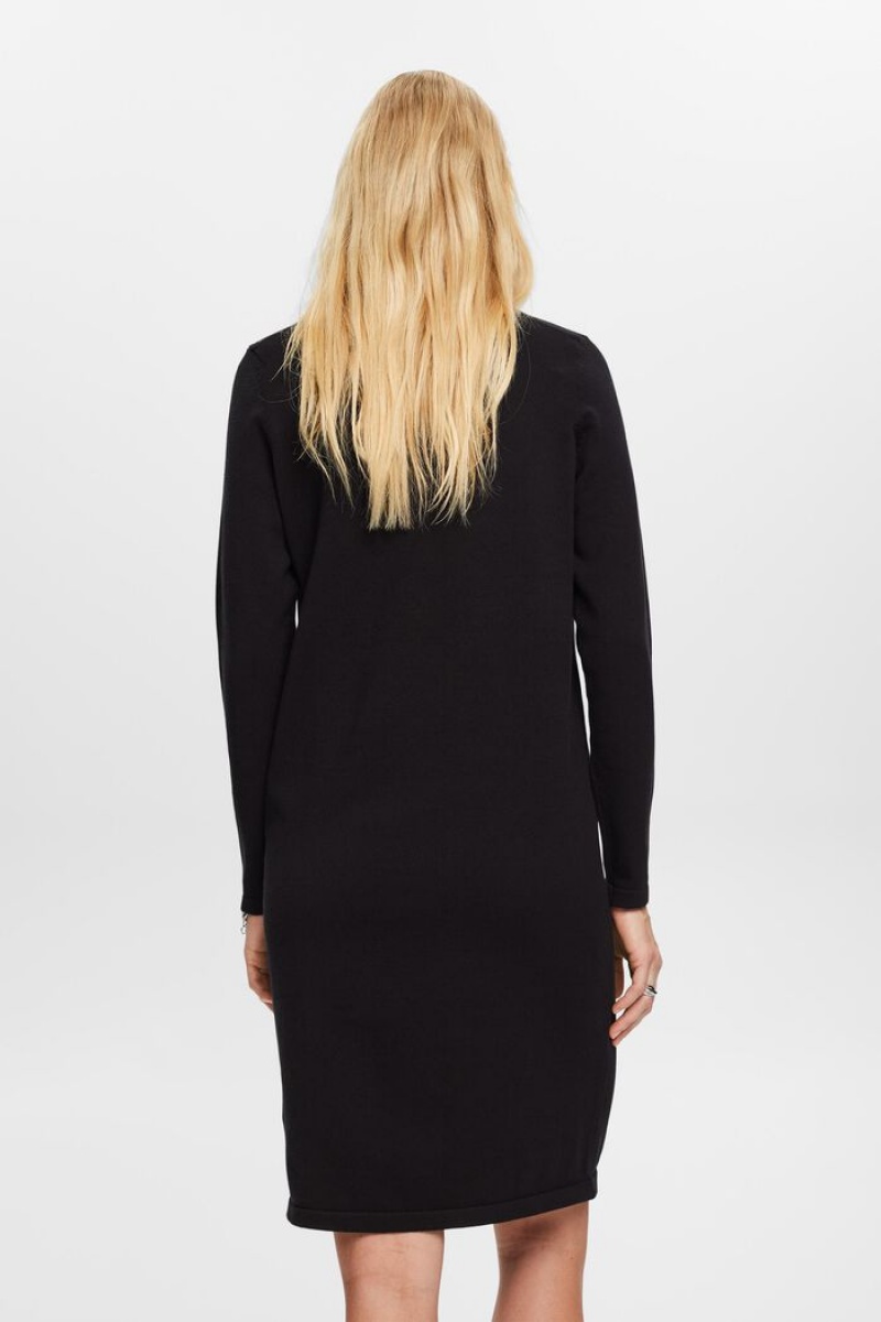 Dámské Šaty Esprit Boatneck Černé | YSG764803