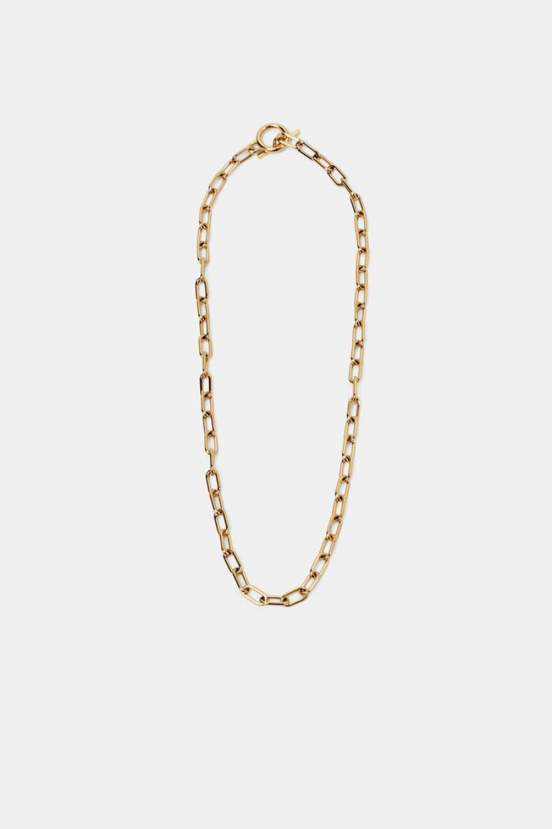 Dámské Šperky Esprit Chain Necklace,Stainless Steel Zlaté | FHN612398