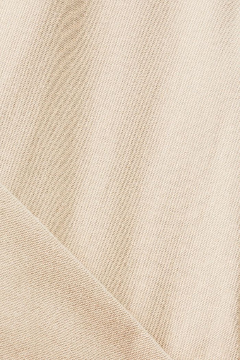 Pánské Bundy Esprit Blended Bavlněné Field Světle Béžový | HFV326591