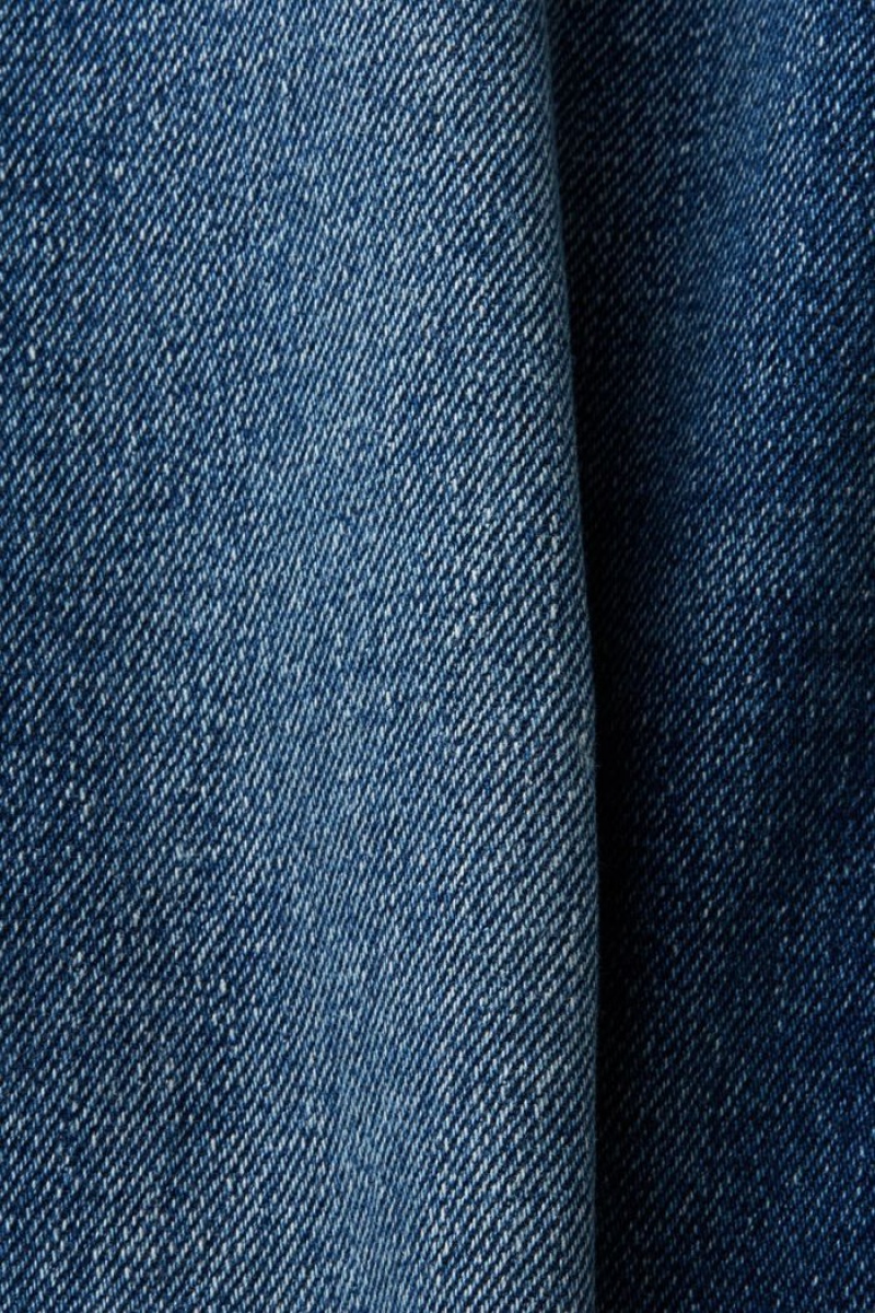Pánské Džíny Esprit Carpenter Rovný Fit Blankyt | XKP802516