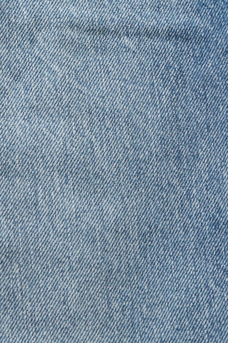 Pánské Džíny Esprit Mid-rise Rovný Carpenter Blankyt | PSZ730295