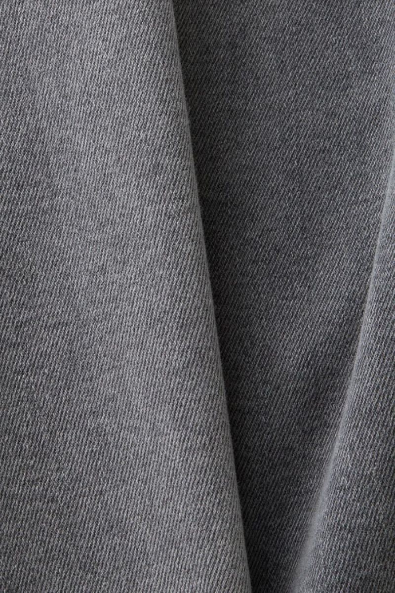 Pánské Džíny Esprit Mid-rise Slim Fit Šedé Světle | MGQ590234