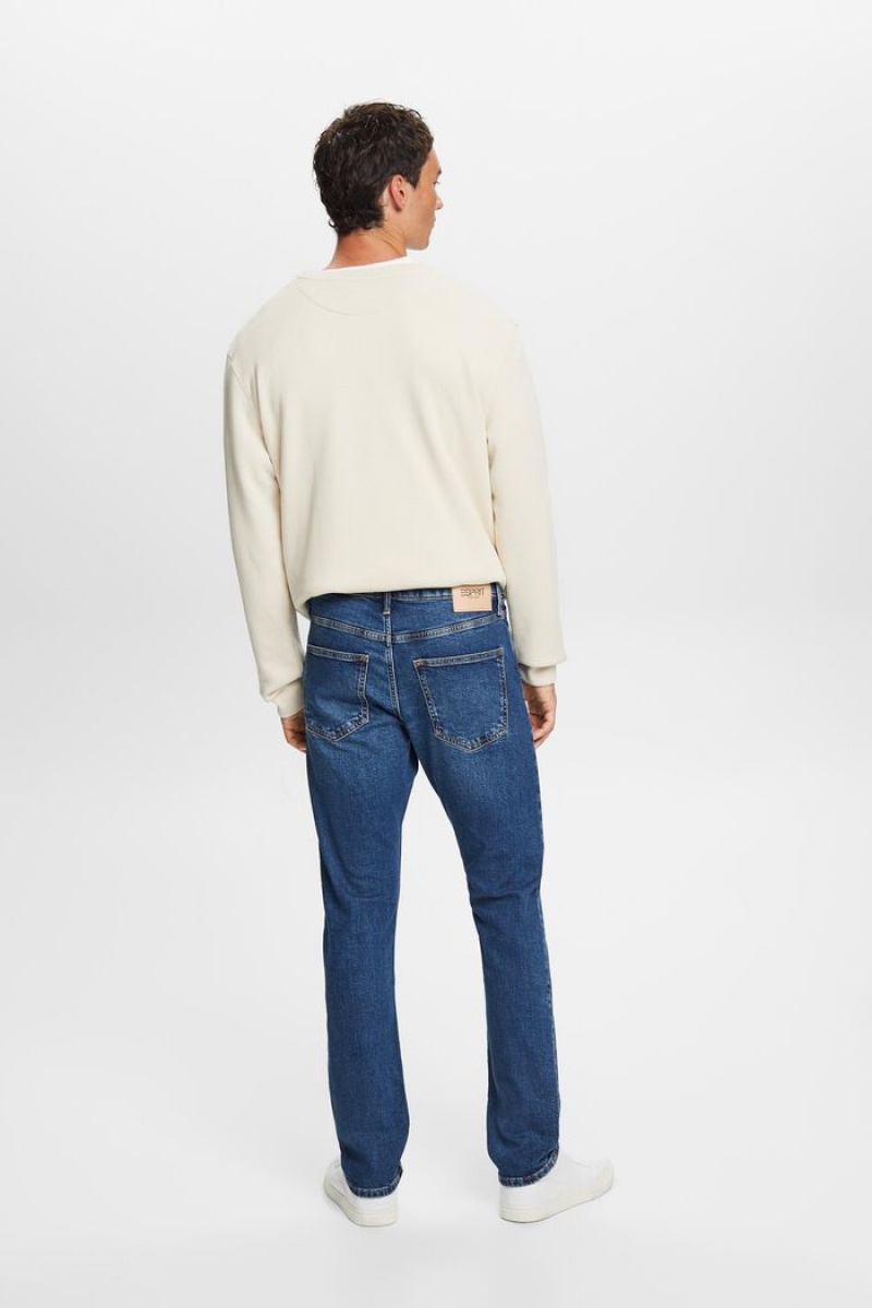 Pánské Džíny Esprit Recycled: Slim Fit Blankyt | OFV387152