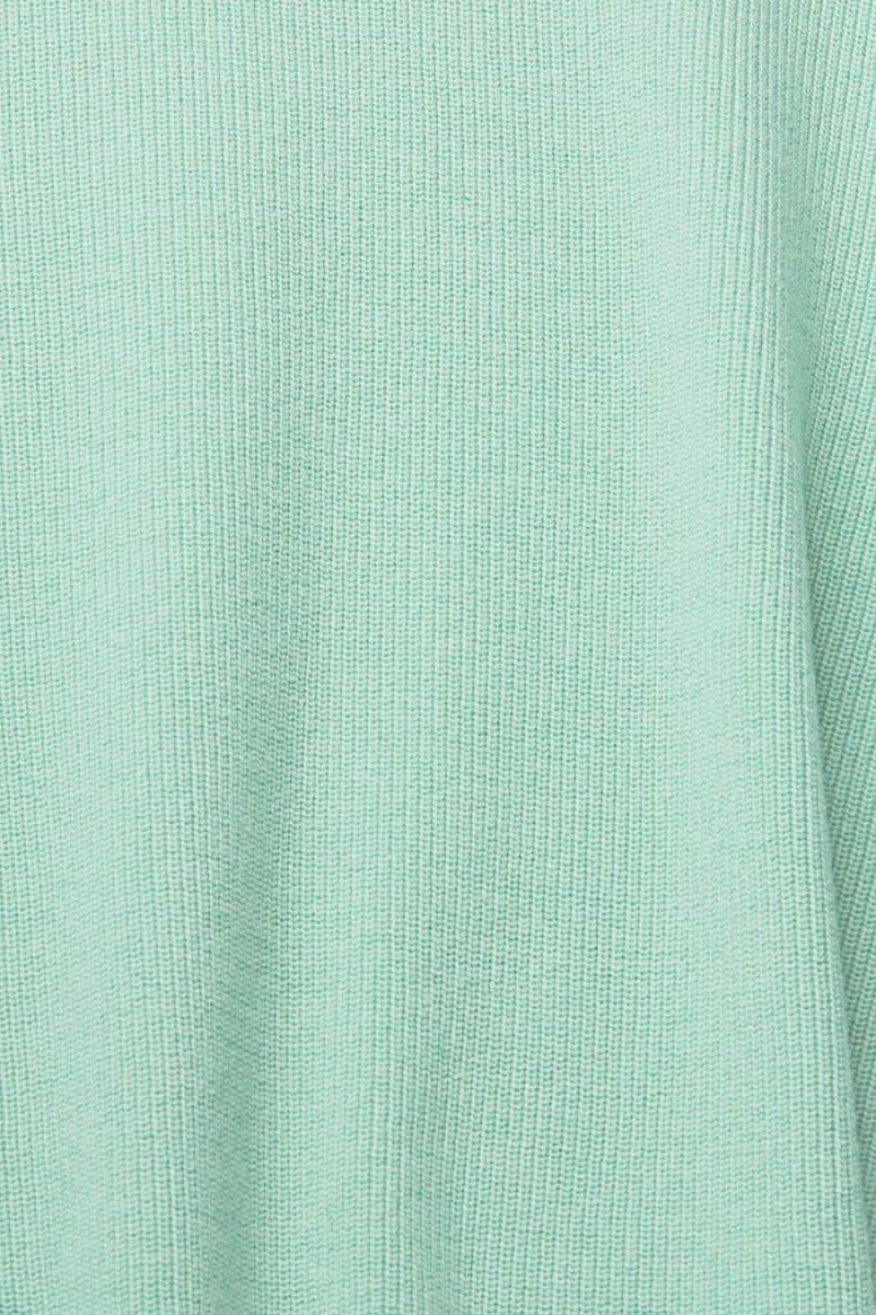 Pánské Jumpers Esprit Crewneck,100% Bavlněné Zelene | RKJ570192