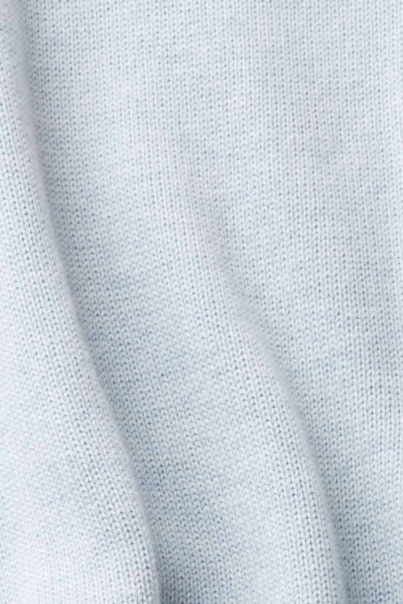 Pánské Jumpers Esprit Sustainable Bavlněné Knit Blankyt | ZCV409267