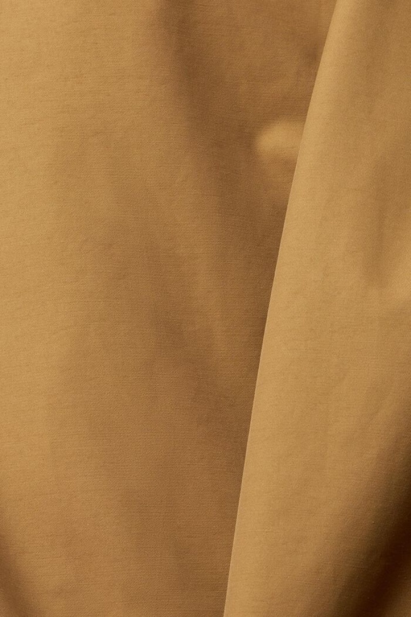 Pánské Kabáty Esprit Trench With Detachable Hood Šedé Hnědé | IBN574139