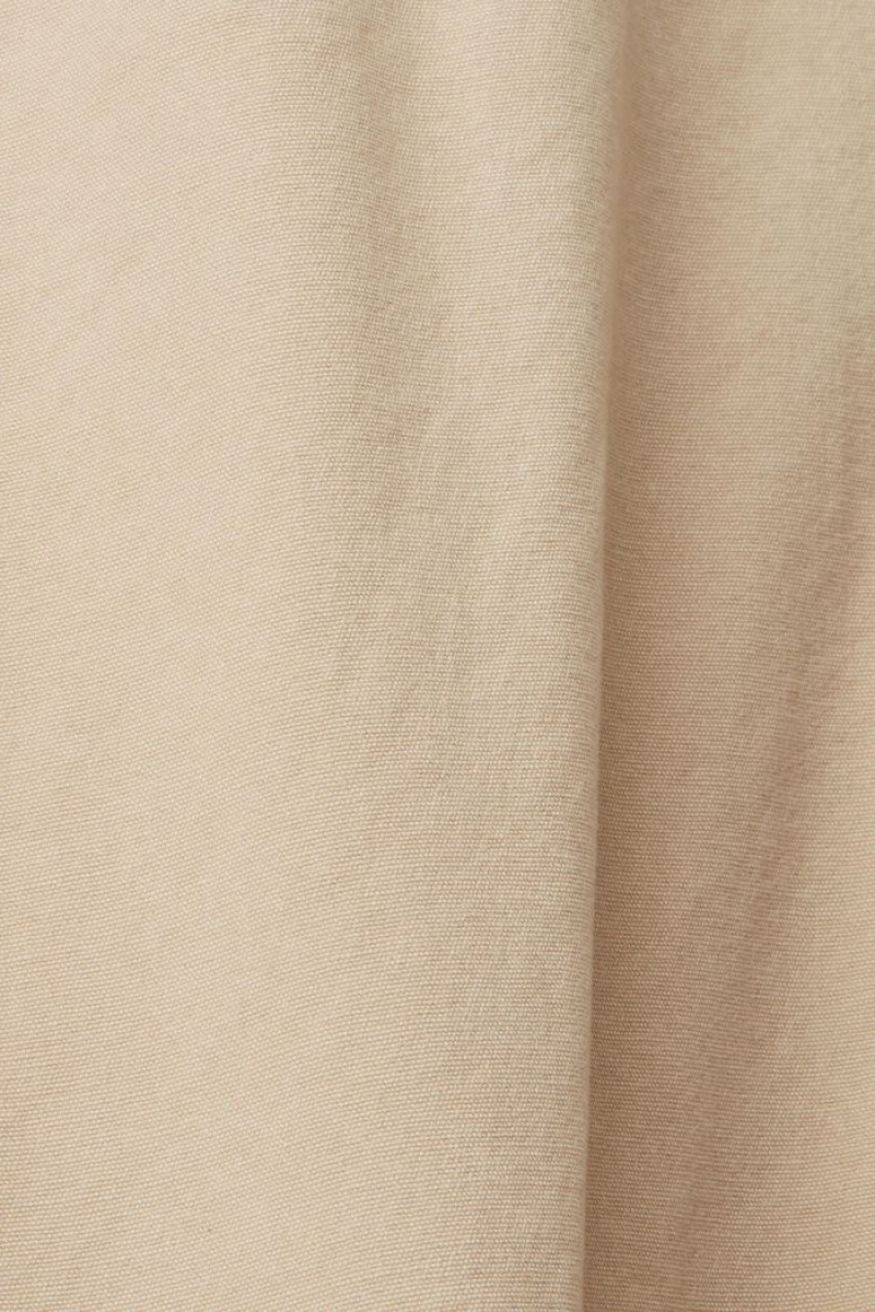 Pánské Kalhoty Esprit Bavlněné-style Tapered Cargo Hnědé | DQE967238