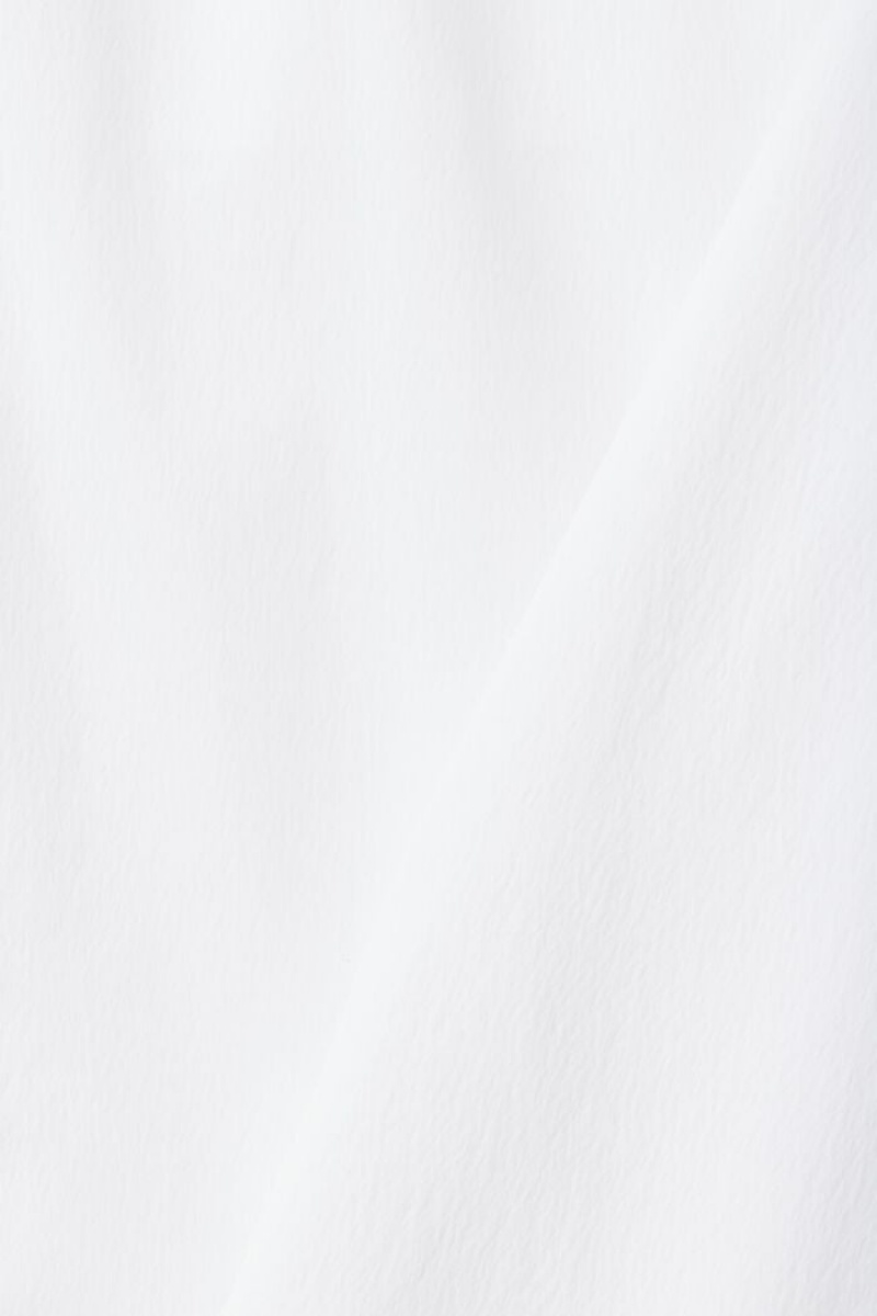 Pánské Kalhoty Esprit High-rise Tapered Fit Track Bílé | AYC029736
