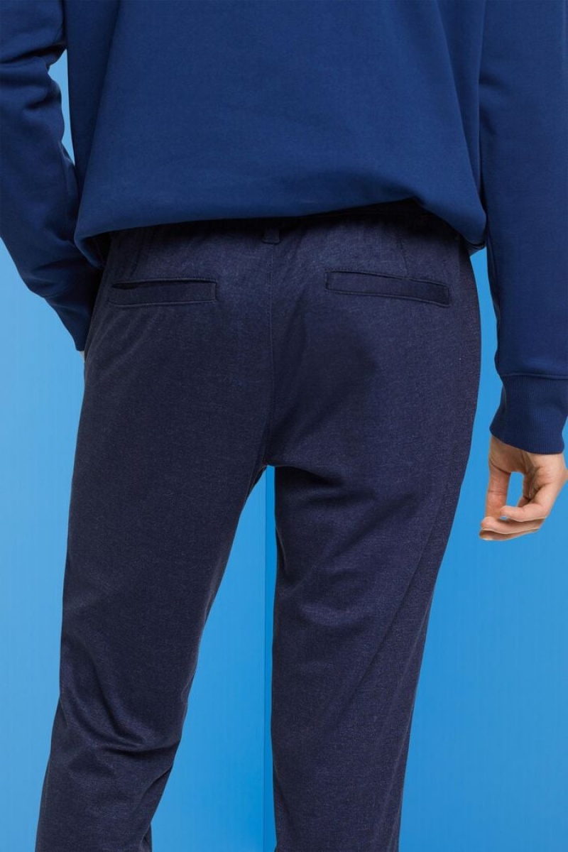 Pánské Kalhoty Esprit Smart Tmavě Blankyt | NRM897103
