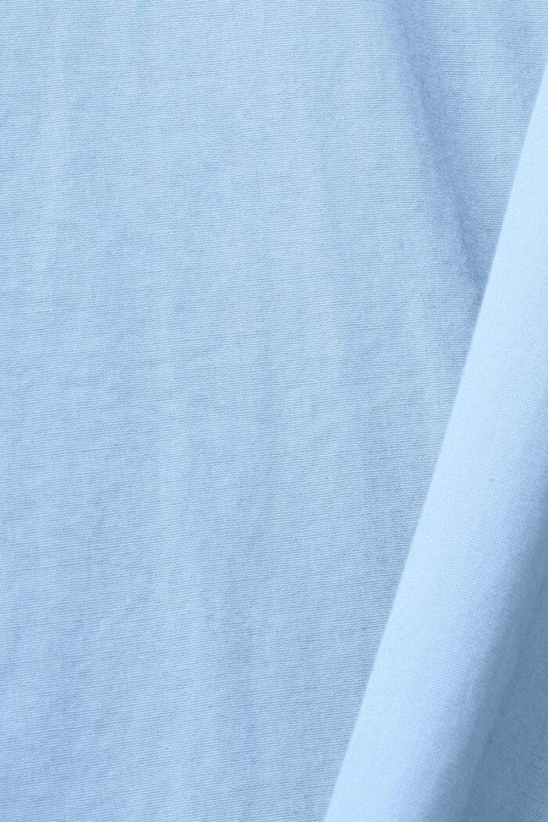 Pánské Košile Esprit Slim Fit,Sustainable Bavlněné Světle Blankyt | ZSE407698