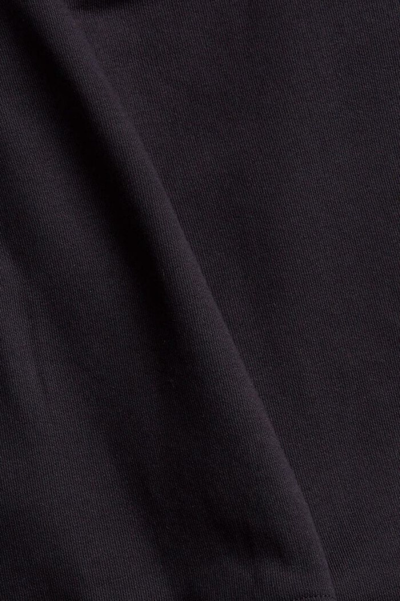 Pánské Kraťasy Esprit Blended Bavlněné Sweat Černé | MPK815034