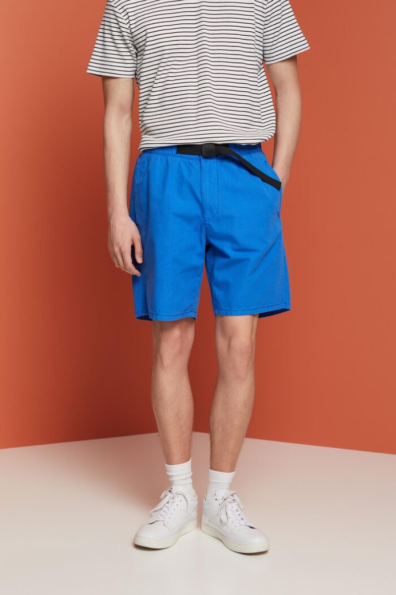 Pánské Kraťasy Esprit With A Drawstring Světle Blankyt | DAF598674
