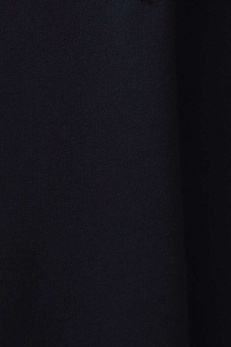 Pánské Mikiny Esprit Logo Fleece Černé | MBT531764